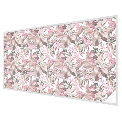 Flori pastelate Folie decorativă geam vitraliu