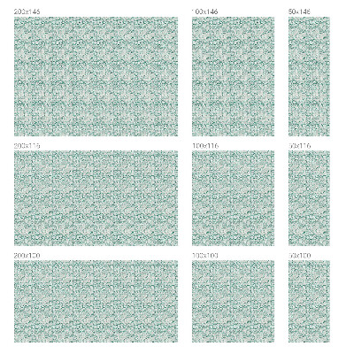 Val verde Folie geam intimitate model vitraliu