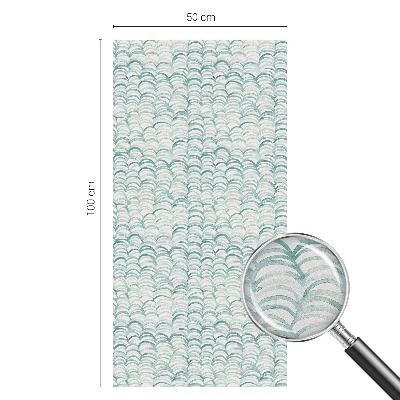 Val verde Folie geam intimitate model vitraliu