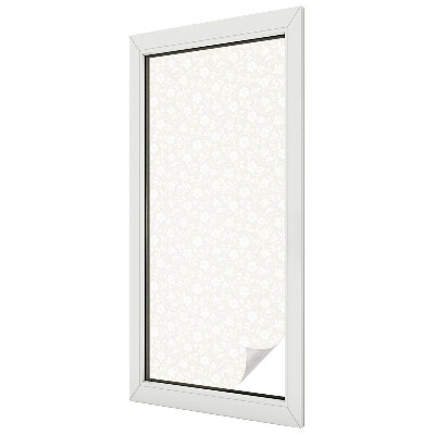 Model floral Folie decorativă geam vitraliu