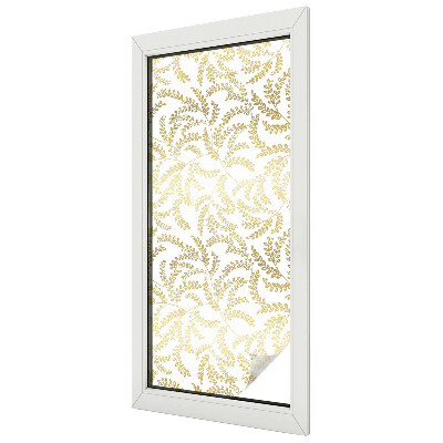 Modelul plantei Folie geam intimitate model vitraliu