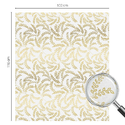 Modelul plantei Folie geam intimitate model vitraliu