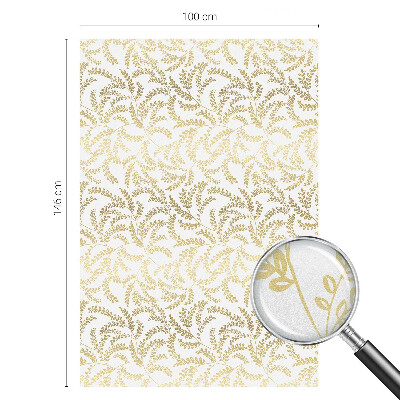 Modelul plantei Folie geam intimitate model vitraliu