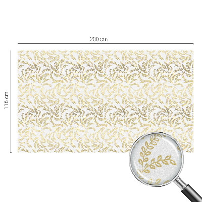 Modelul plantei Folie geam intimitate model vitraliu