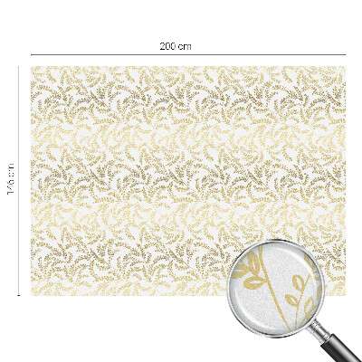 Modelul plantei Folie geam intimitate model vitraliu