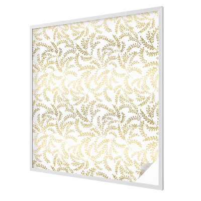 Modelul plantei Folie geam intimitate model vitraliu