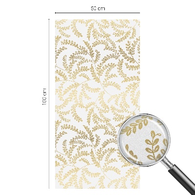 Modelul plantei Folie geam intimitate model vitraliu