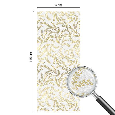 Modelul plantei Folie geam intimitate model vitraliu