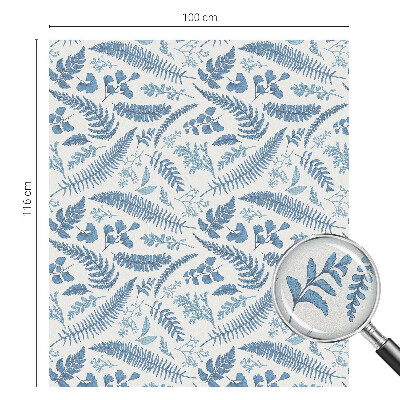 Model botanic Folie geam să nu se vadă din exterior