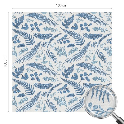 Model botanic Folie geam să nu se vadă din exterior