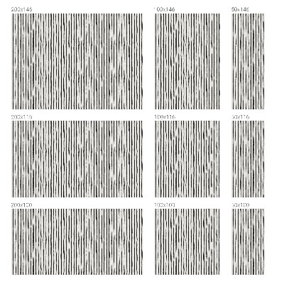 Dungi verticale Folie autocolantă geam