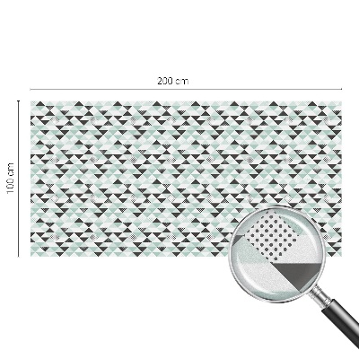 Modele triunghiulare Folie geam să nu se vadă din exterior