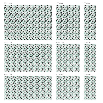 Modele triunghiulare Folie geam să nu se vadă din exterior