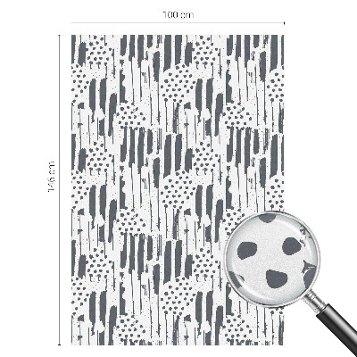 Dungi și puncte Folie opacă geam cu model vitraliu