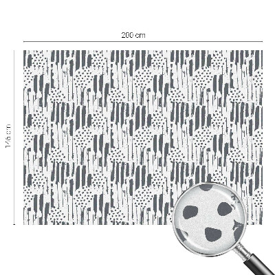 Dungi și puncte Folie opacă geam cu model vitraliu