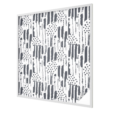 Dungi și puncte Folie opacă geam cu model vitraliu