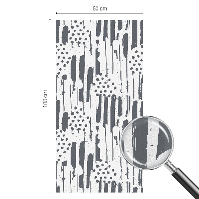 Dungi și puncte Folie opacă geam cu model vitraliu