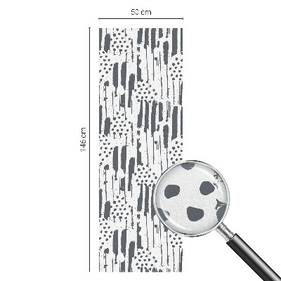 Dungi și puncte Folie opacă geam cu model vitraliu