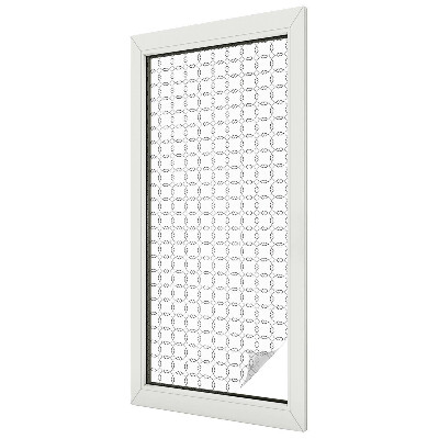 Linii geometrice Folie geam să nu se vadă din exterior