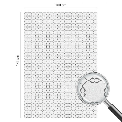 Linii geometrice Folie geam să nu se vadă din exterior