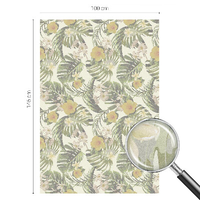 Temă tropicală Folie autocolantă geam