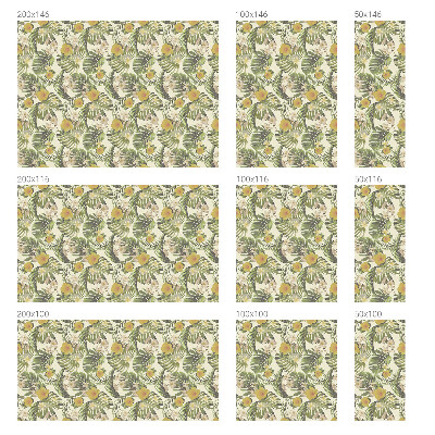 Temă tropicală Folie autocolantă geam