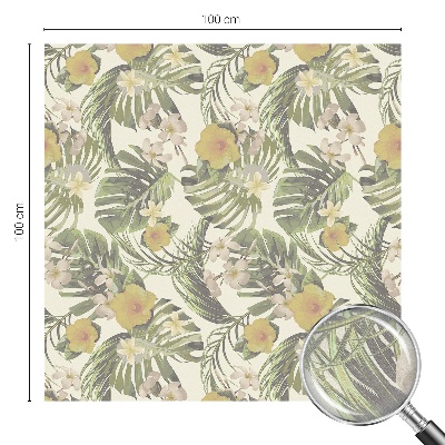 Temă tropicală Folie autocolantă geam