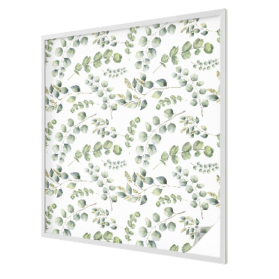 Frunze botanice Folie decorativă geam vitraliu