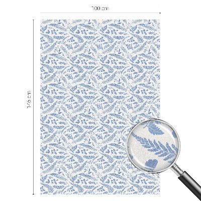 Frunze de ferigă Folie geam intimitate model vitraliu