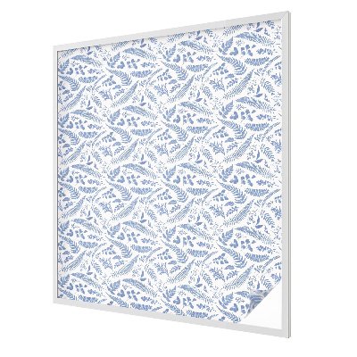 Frunze de ferigă Folie geam intimitate model vitraliu