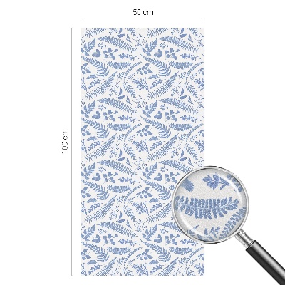 Frunze de ferigă Folie geam intimitate model vitraliu