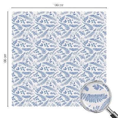 Frunze de ferigă Folie geam intimitate model vitraliu