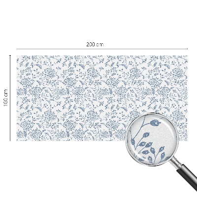 Motiv vegetal Folie geam să nu se vadă din exterior