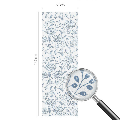 Motiv vegetal Folie geam să nu se vadă din exterior