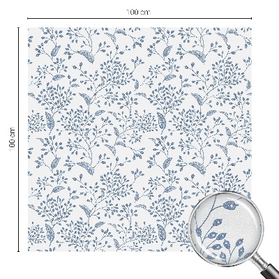 Motiv vegetal Folie geam să nu se vadă din exterior