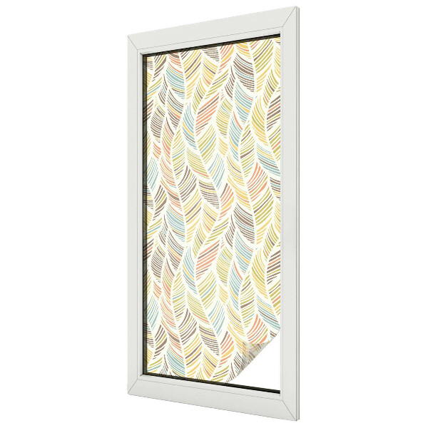 Pene de curcubeu Folie geam intimitate model vitraliu