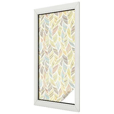 Pene de curcubeu Folie geam intimitate model vitraliu