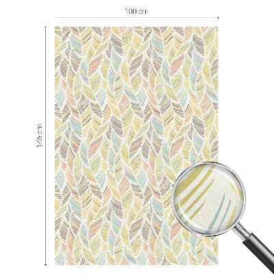 Pene de curcubeu Folie geam intimitate model vitraliu