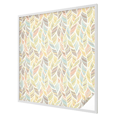 Pene de curcubeu Folie geam intimitate model vitraliu