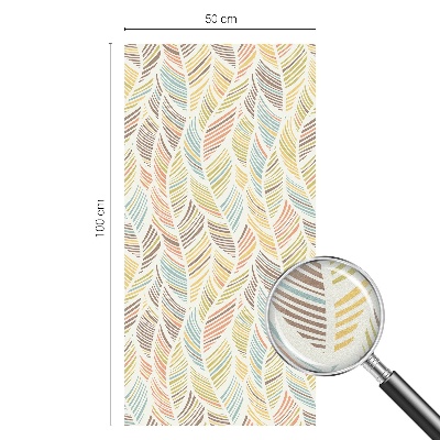 Pene de curcubeu Folie geam intimitate model vitraliu