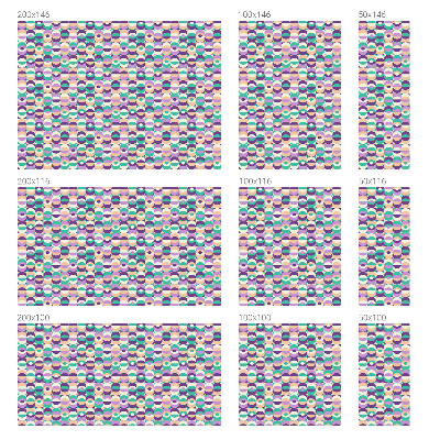 Modele colorate Folie decorativă geam vitraliu