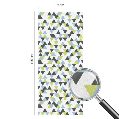 Triunghiuri geometrice Folie autocolantă geam