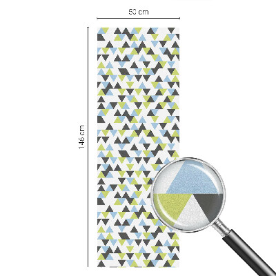 Triunghiuri geometrice Folie autocolantă geam