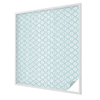 Simetrie ovală Folie geam să nu se vadă din exterior