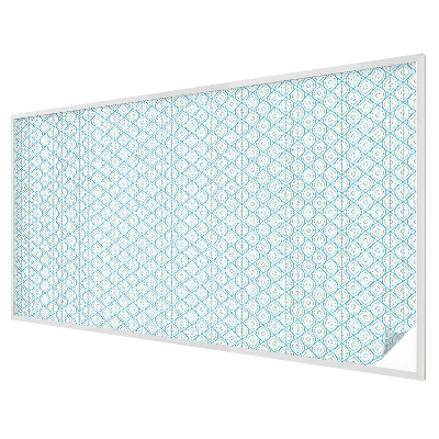 Simetrie ovală Folie geam să nu se vadă din exterior