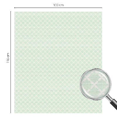 Simetrie pastelată Folie geam intimitate model vitraliu