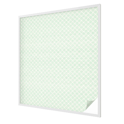 Simetrie pastelată Folie geam intimitate model vitraliu