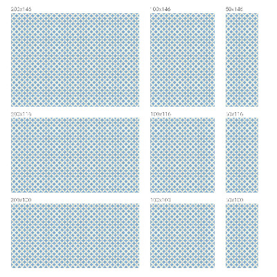 Eleganță geometrică Folie autocolantă geam