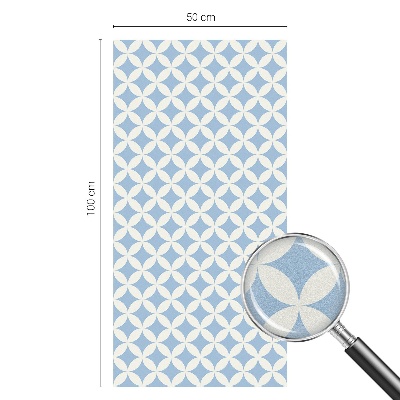 Eleganță geometrică Folie autocolantă geam