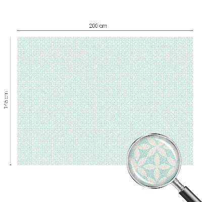 Simetria florală Folie geam să nu se vadă din exterior